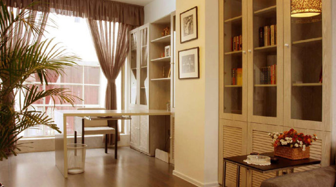 創(chuàng)意小書(shū)房裝修效果圖 滿(mǎn)足現(xiàn)代中小戶(hù)型