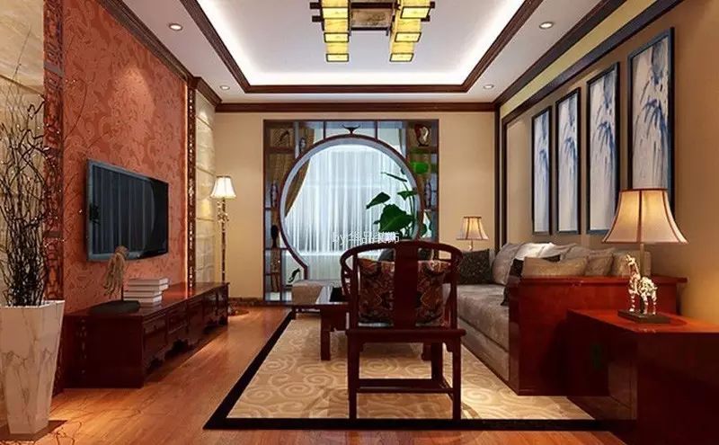 家居小院裝修效果圖片_家居裝修設計效果圖_客廳裝修墻面設計效果圖片