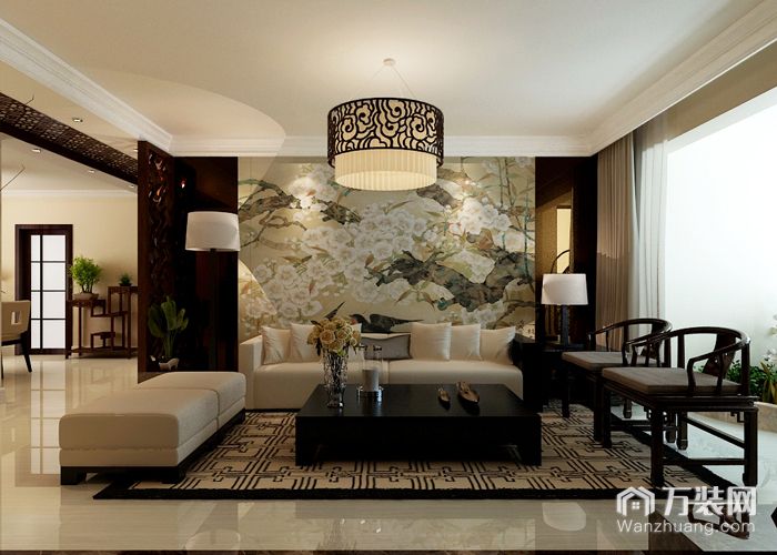 客廳裝修墻面設計效果圖片_家居小院裝修效果圖片_家居裝修設計效果圖