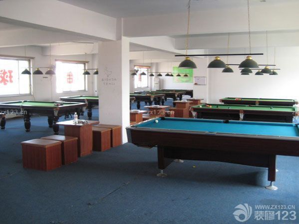 臺(tái)球廳裝修多少錢？臺(tái)球廳面積是100平米
