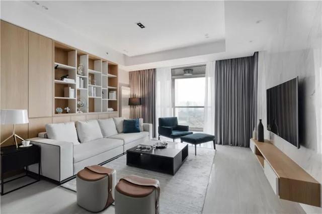 客廳背景墻怎樣裝才好看？19款現(xiàn)代簡約客廳效果圖分享