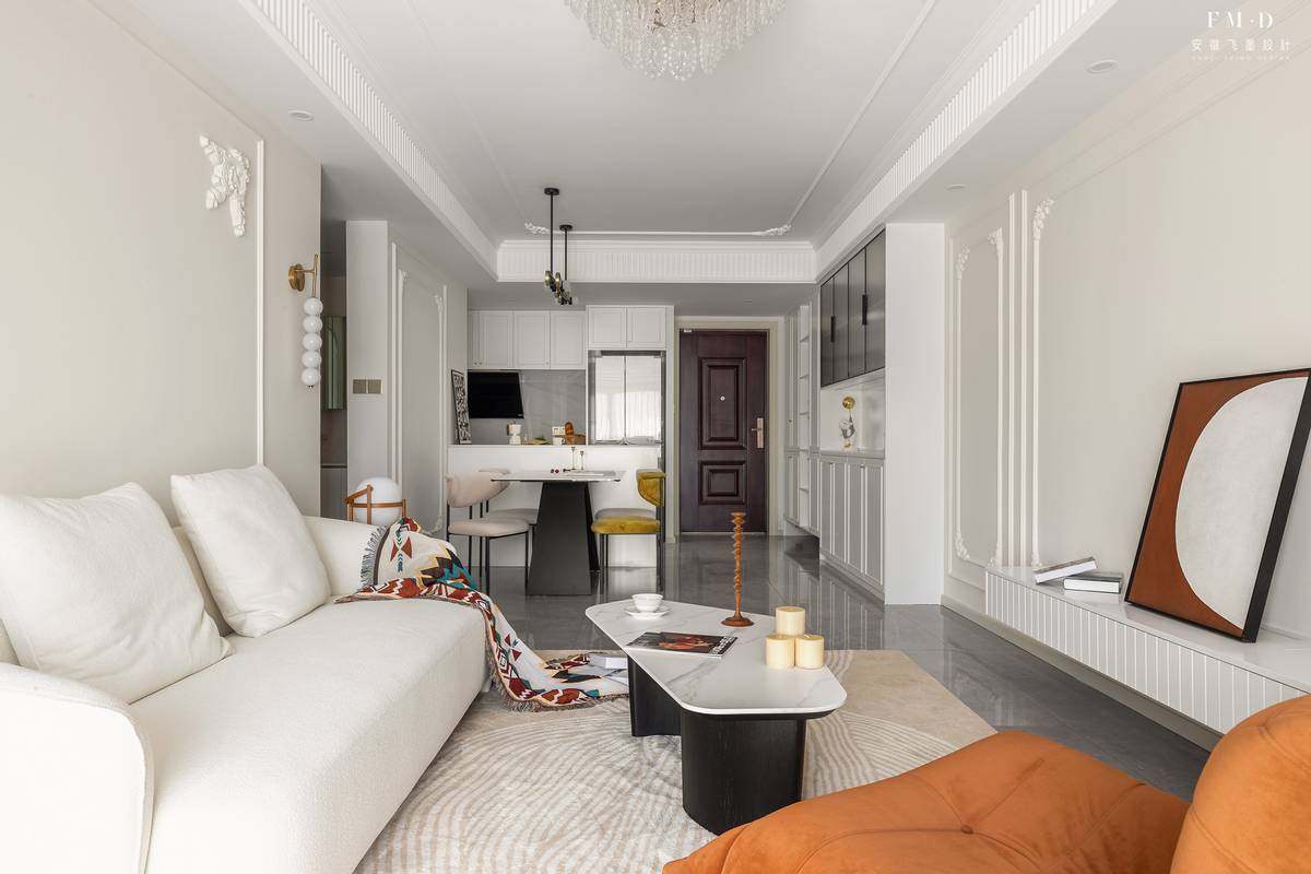 小戶型的裝修智慧，都藏在這個83㎡三口之家中，面積小但溫馨