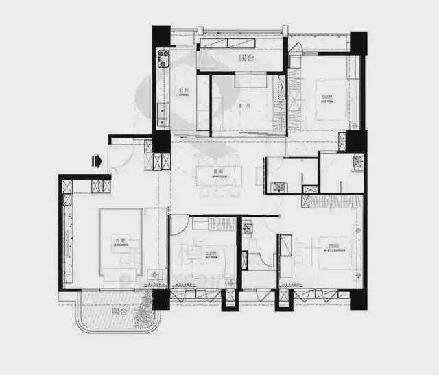 朋友的新房裝好了，簡(jiǎn)直就是樣板間，特別是客廳值得借鑒！