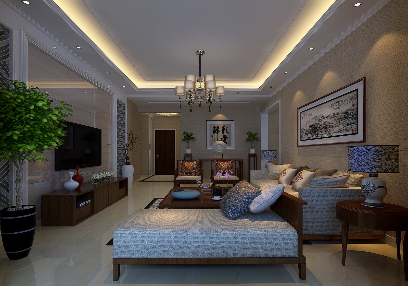 書房裝修效果簡約圖_裝修空間圖_幸?？臻g裝修效果圖