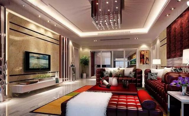 客廳吊頂圖效果圖，隔壁老王看了都說好