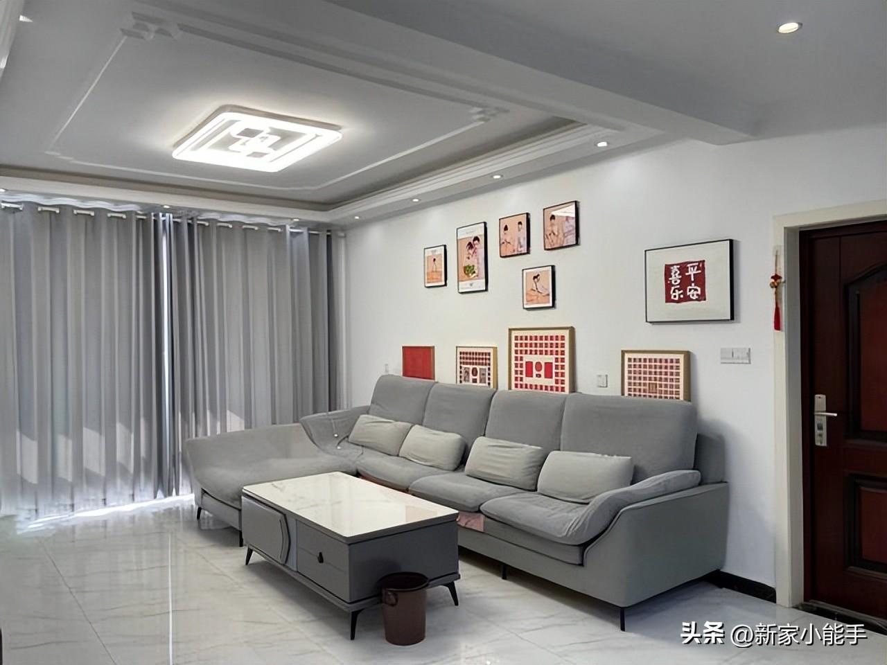 00后婚房，簡單裝修不豪華，室內(nèi)面積不大，新生活真的很幸福