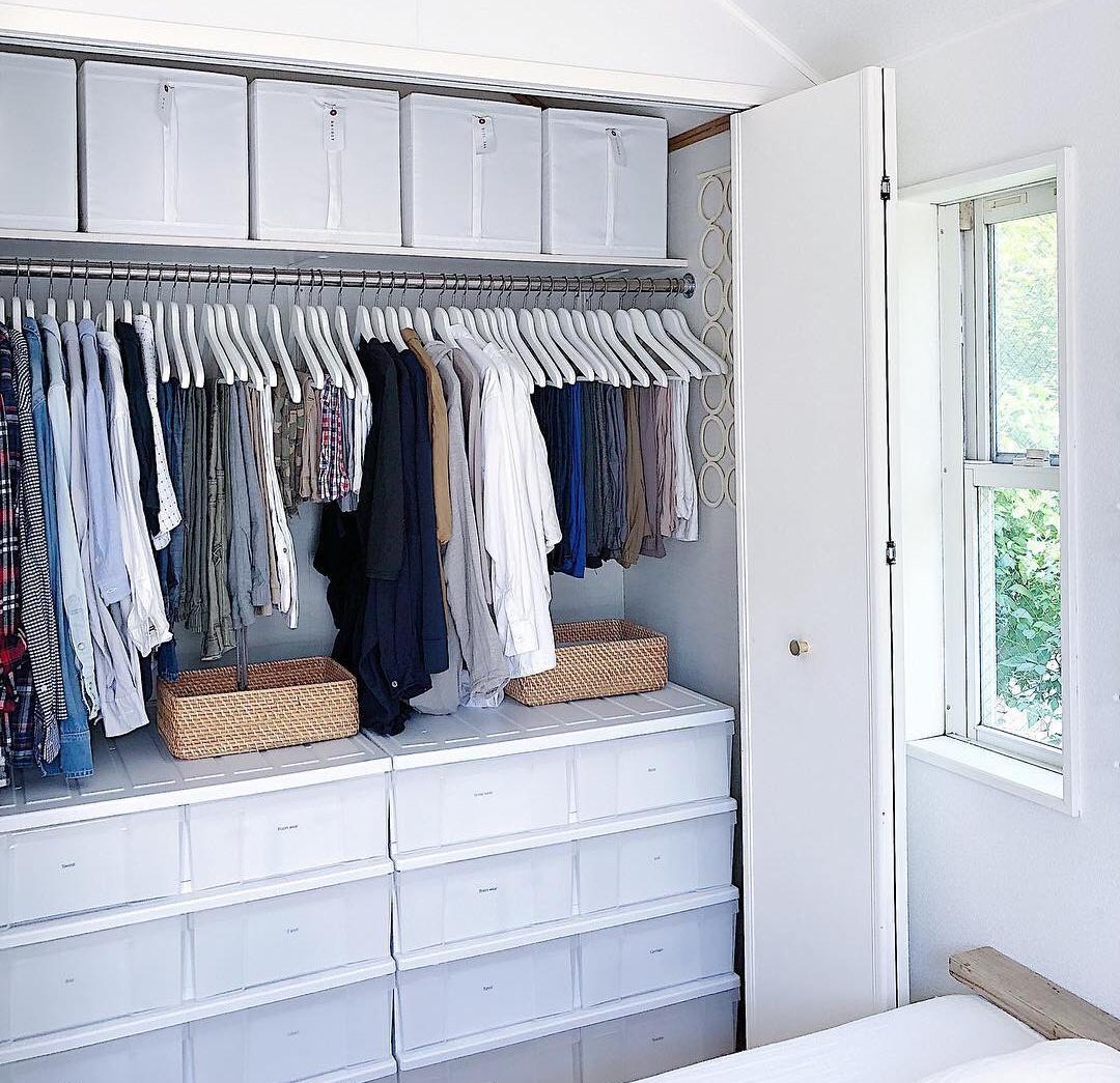 日式住宅的收納精髓，全在這2平的“去衣柜化”設(shè)計里，靈活實用