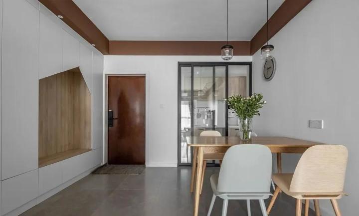 95㎡簡(jiǎn)約北歐風(fēng)，全屋簡(jiǎn)潔時(shí)尚，書(shū)房的設(shè)計(jì)真的愛(ài)了~