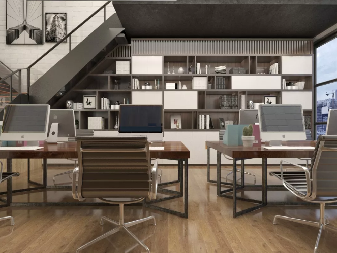 Loft社會組織辦公室裝修設(shè)計(jì)效果圖560平方米