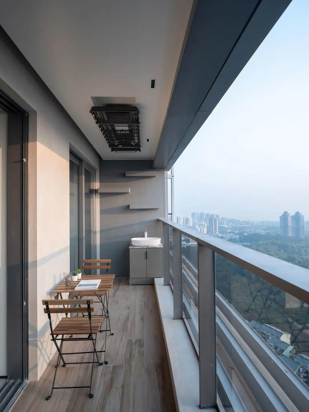 122㎡全屋高能：玄關收納/無吊頂/觀景陽臺，贊！