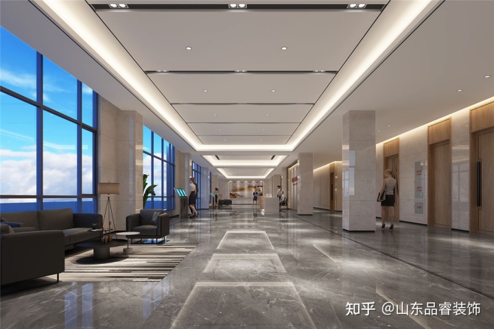 辦公室裝修設(shè)計吊頂?shù)奶旎ò逵心男?？六種天花板樣式有你相中的嗎？
