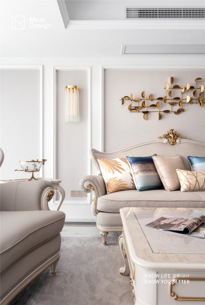 客廳窗簾裝修效果圖優(yōu)雅歐式，帶你探秘融化在奶油里歐式豪華客廳設(shè)計(jì)圖片賞析