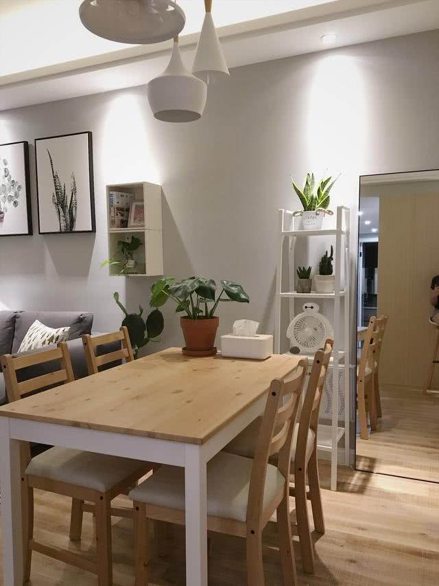 70㎡的北歐風(fēng)小戶型，半包才花了六萬(wàn)就裝的跟樣板間一樣，朋友都忍不住幫我曬新房