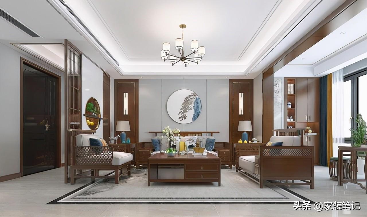 看多了裝修案例，還是覺得新中式最耐看，一直都很經(jīng)典，非常喜歡