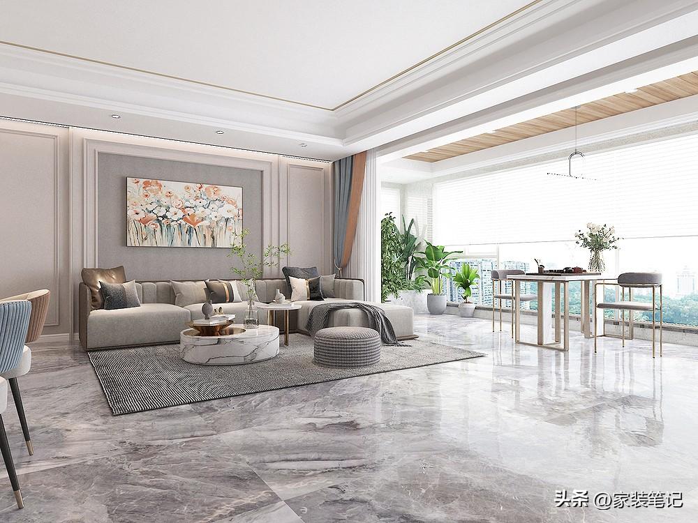 看了這對(duì)夫妻的136㎡美式輕奢風(fēng)，讓我對(duì)裝修有了新的認(rèn)知，很美