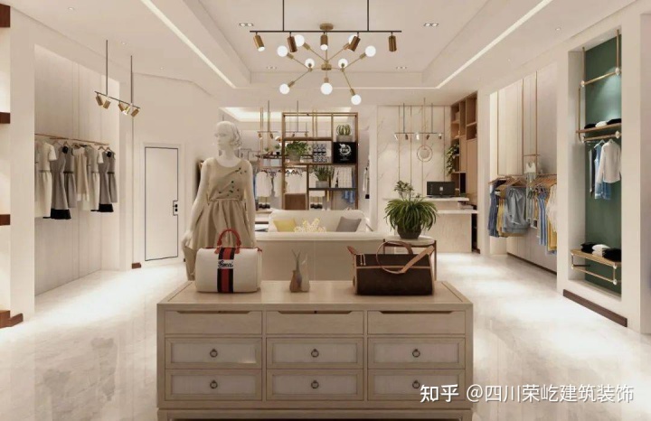 成都服裝店裝修費(fèi)用，成都服裝裝修設(shè)計報價