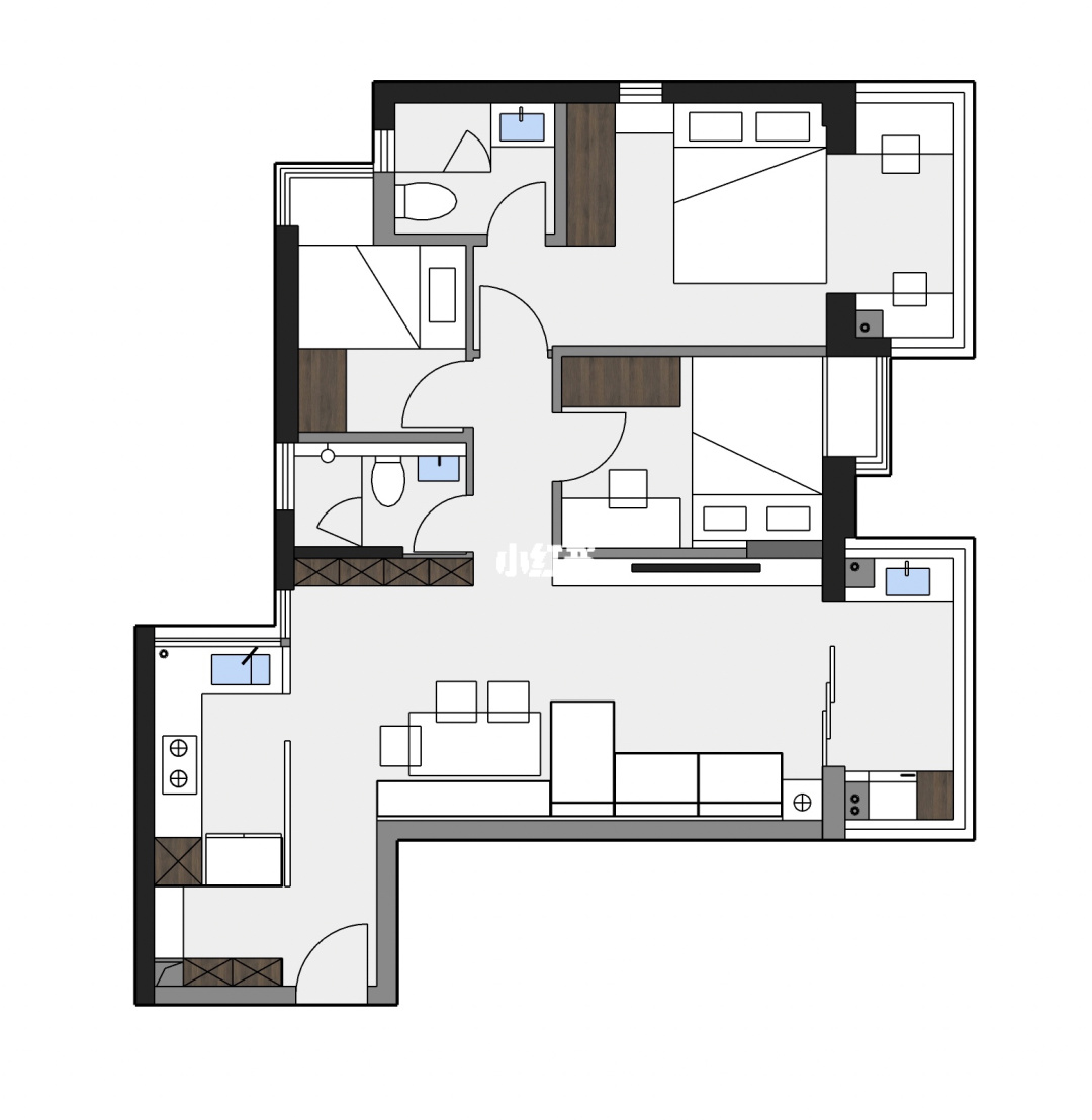 小戶(hù)型60平米戶(hù)型圖_70平米小戶(hù)型裝修效果圖_超小戶(hù)型裝修 15平米超小戶(hù)型