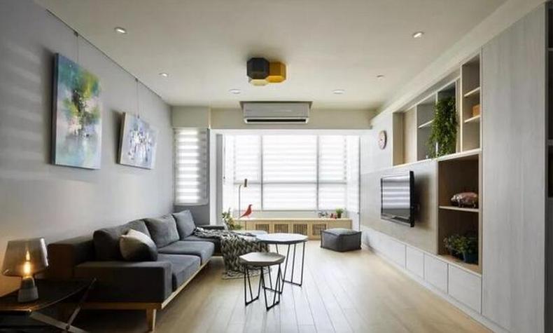 99㎡家餐廳做玻璃墻，通透明亮，很實(shí)用